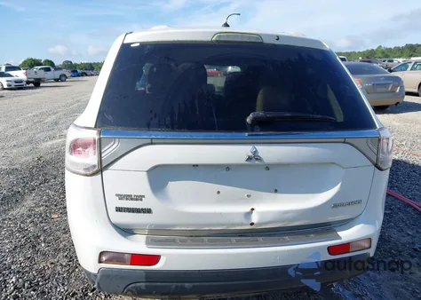 2014 Mitsubishi Outlander Se from USA, damaged, VIN JA4AD3A37EZ006846
